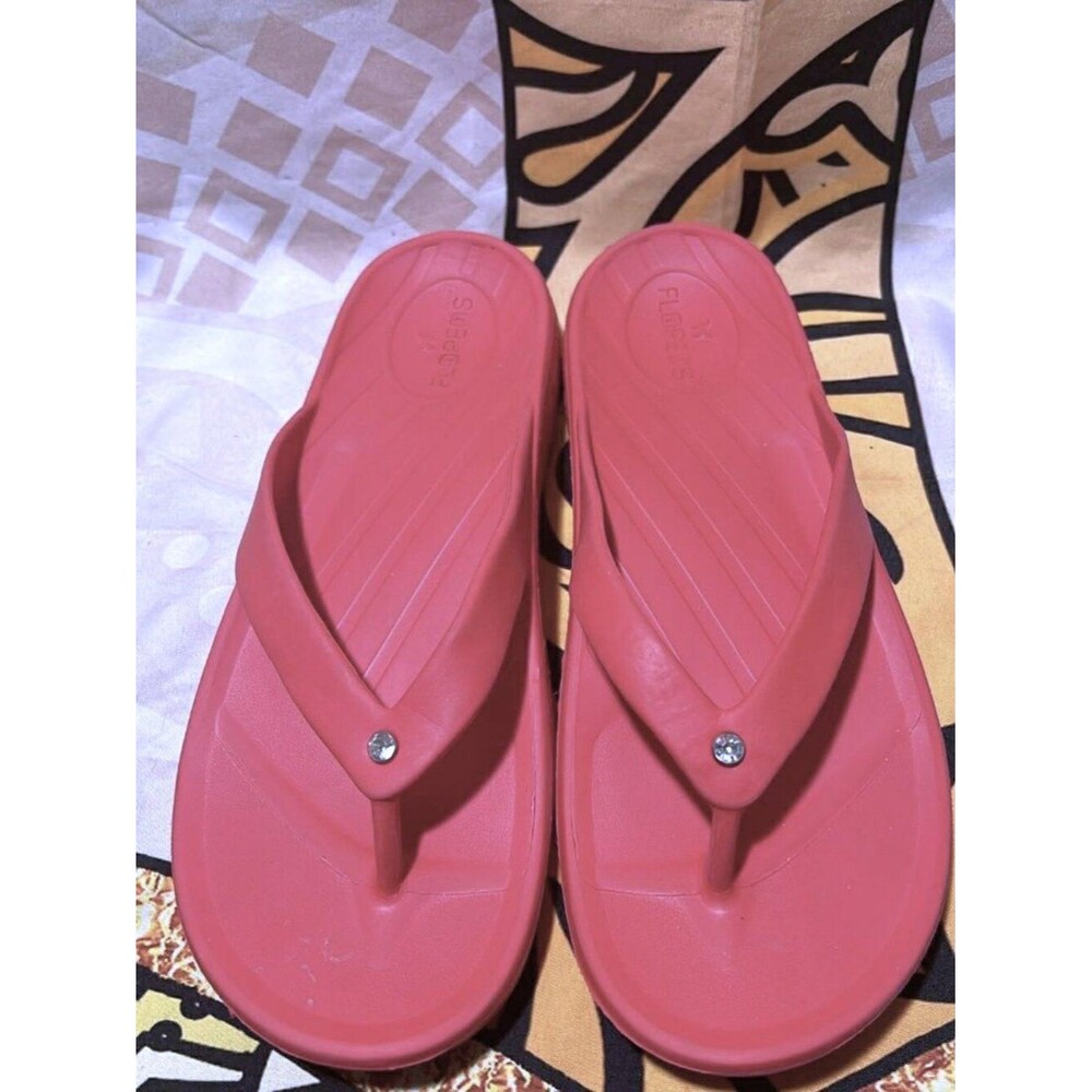 FLOPEDS S3 Solitaire in the color Watermelon - Size 7 - Picture 2 of 8